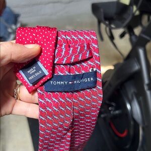 Tommy Hilfiger lizard Silk Tie